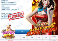 BUKTI JACKPOT SLOT LUCKY NEKO ID : L*****12