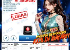 BUKTI JACKPOT LUNAS TOGEL 4D LOTTO HONGKONG POOLS ID : la*****65
