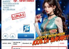 BUKTI JACKPOT LUNAS TOGEL 4D LOTTO SNGAPORE POOLS ID : m****22