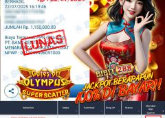 BUKTI JACKPOT SLOT GATES OF OLYMPUS SUPER SCATTER ID : A****OK